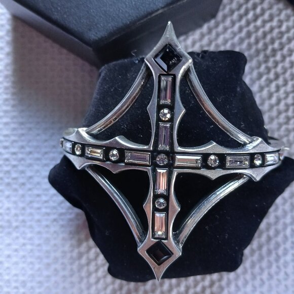 Alchemy Gothic Cross Bracelet Vampire Darkcore Halloween - Picture 1 of 8